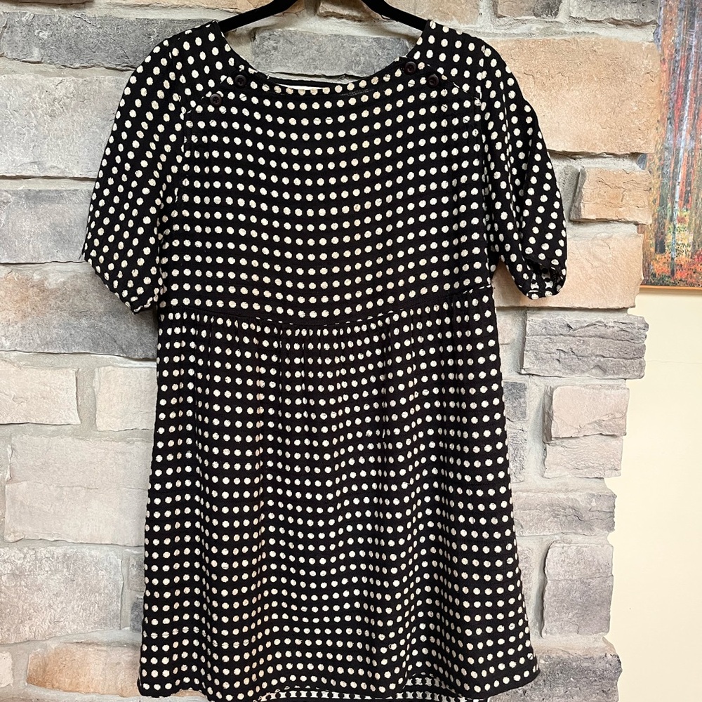 Ace & Jig Black and White Polka Dot Dress